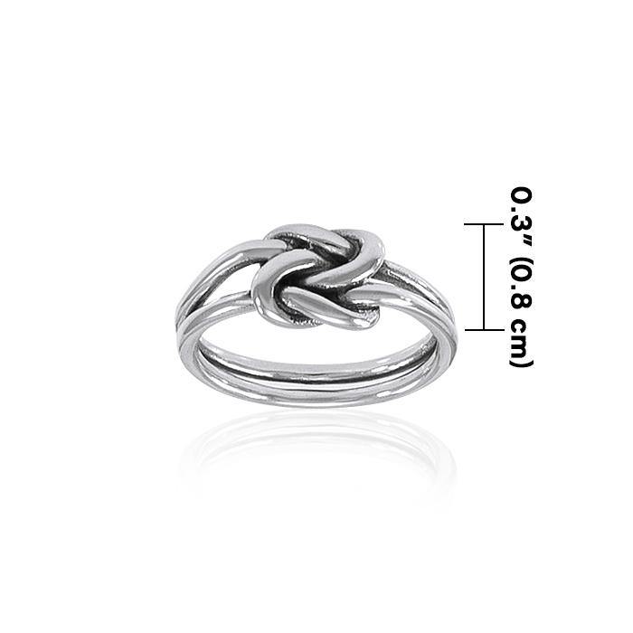 Celtic Knotwork Sterling Silver Ring TR160
