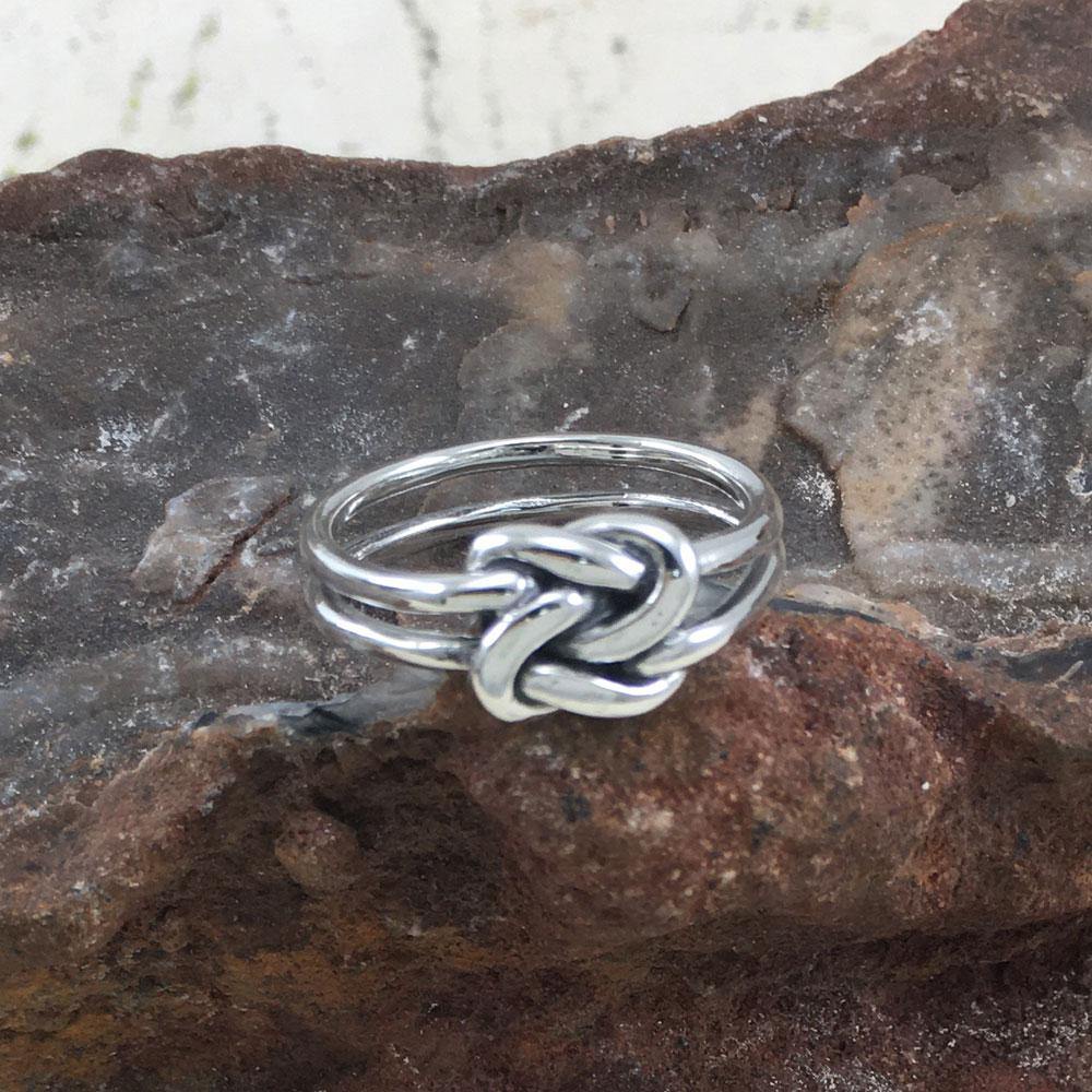 Celtic Knotwork Sterling Silver Ring TR160