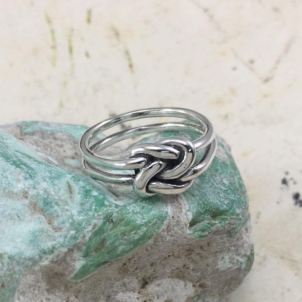 Celtic Knotwork Sterling Silver Ring TR160