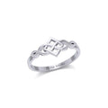 Celtic Knotwork Sterling Silver Ring TR1751
