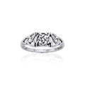 Celtic Knotwork Sterling Silver Ring TR1753