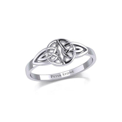 Celtic Knotwork Sterling Silver Ring TR1775 | Ring | Wiccan Center