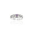 Celtic Knotwork Sterling Silver Ring TR3307