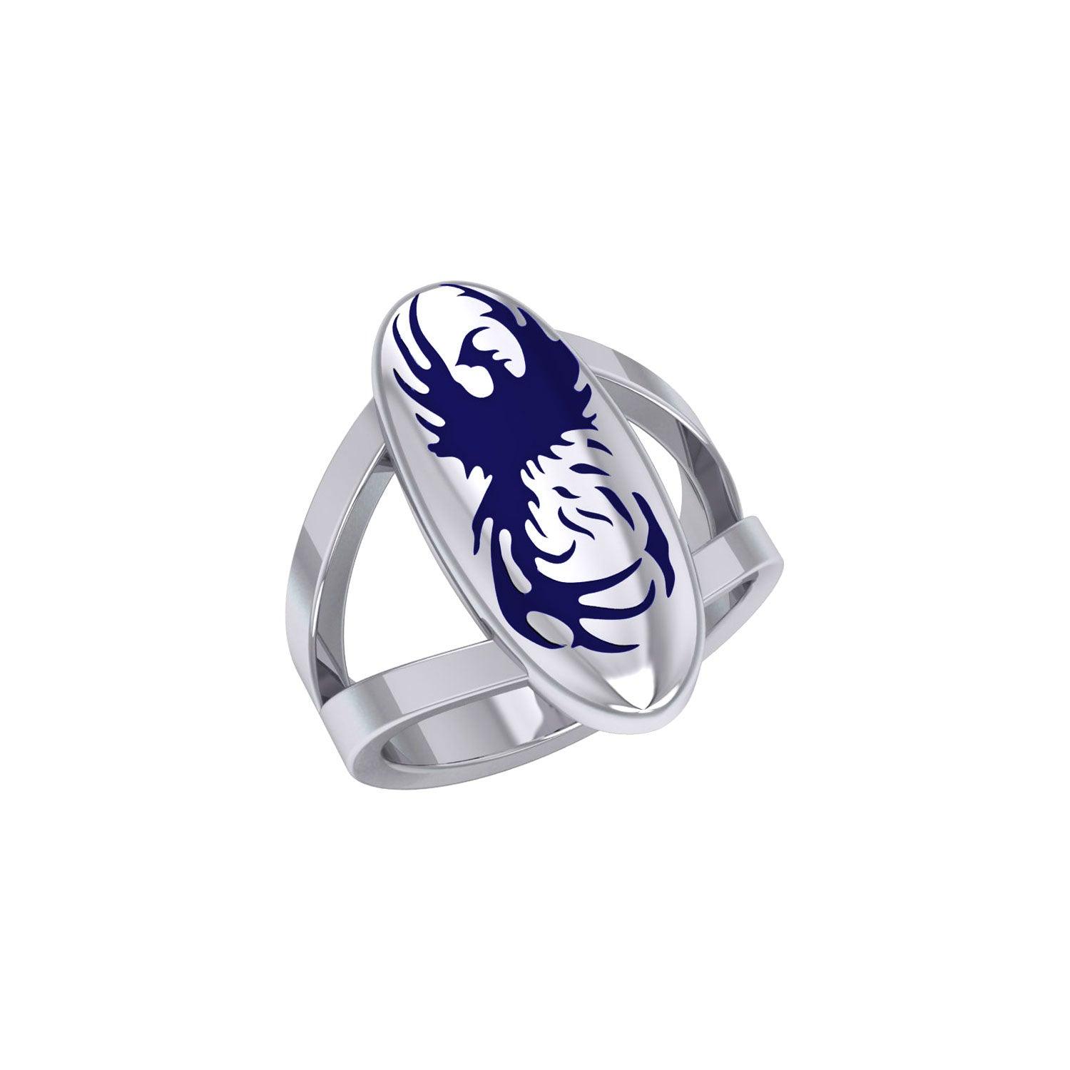 Take your inspiration from the legendary phoenix Sterling Silver Ring TR3583