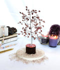 Gemstone Tree Strawberry Quartz Crystal Tree Of Life.