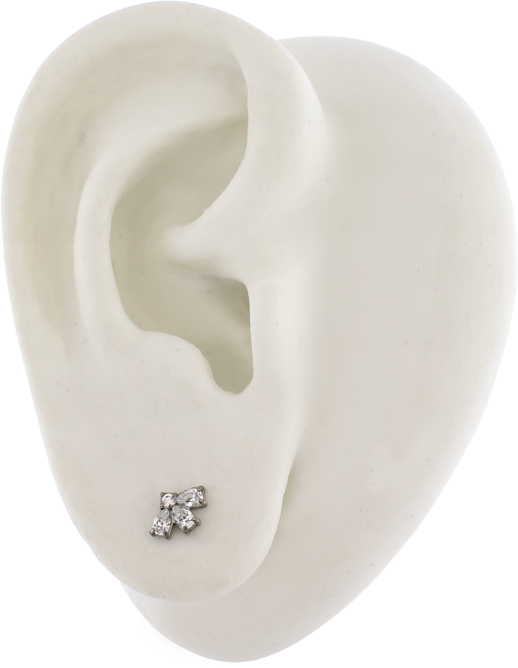16G/18G Steel Internally Threaded End- Pear & Round Cluster | Body Jewelry | Wiccan Center