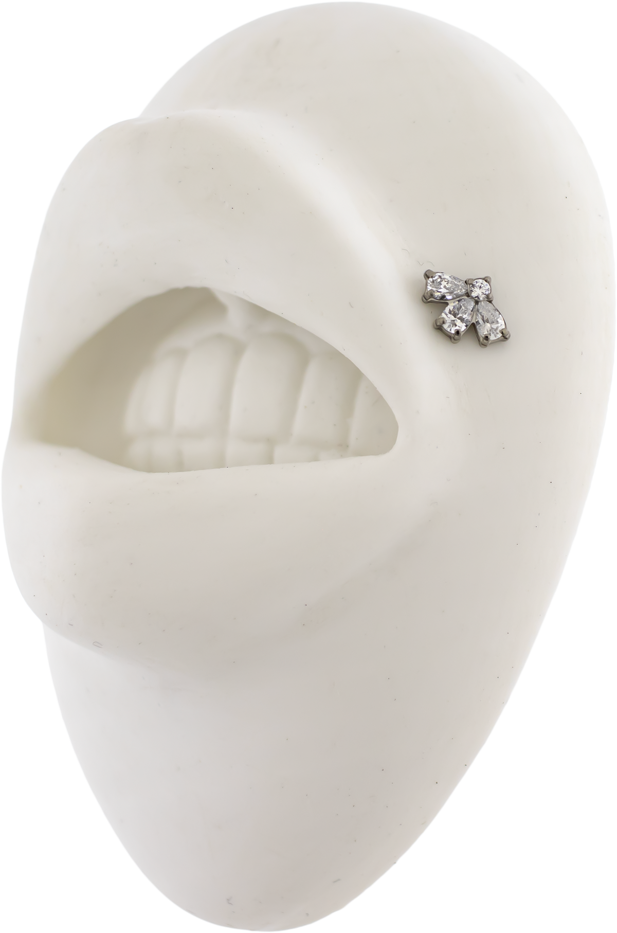 16G/18G Steel Internally Threaded End- Pear & Round Cluster | Body Jewelry | Wiccan Center
