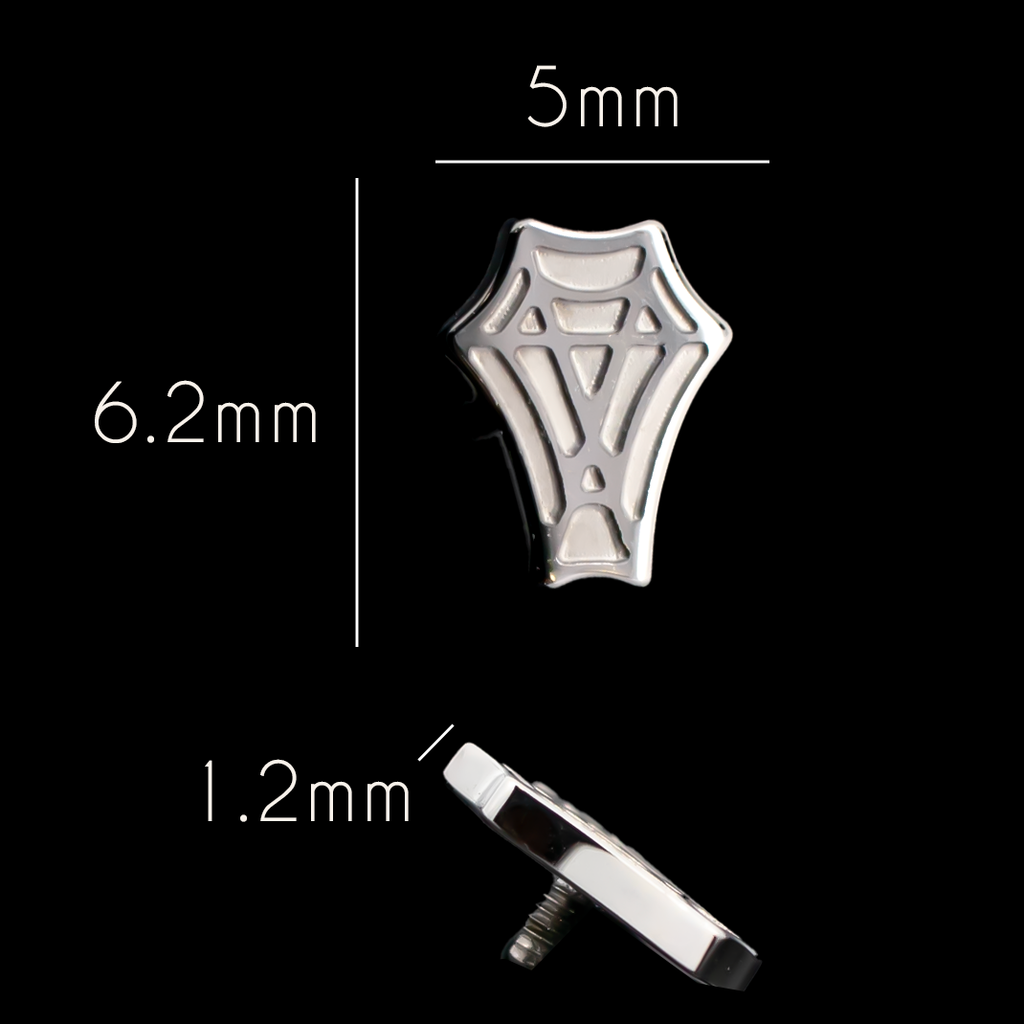 Widow - 16G Internally Threaded End | Body Jewelry | Wiccan Center