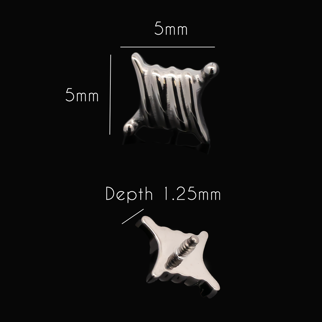Thorn - 16G Internally Threaded End | Body Jewelry | Wiccan Center