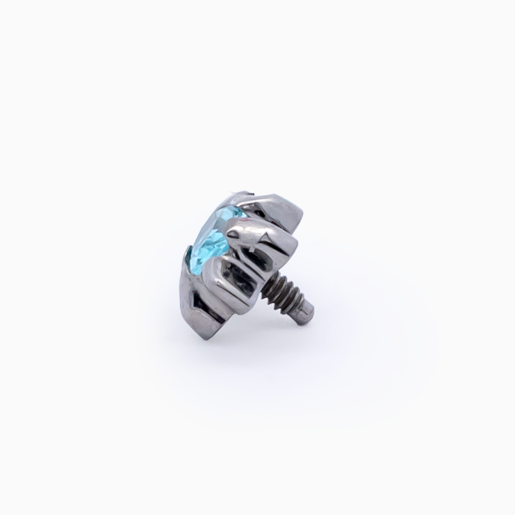 Steel Internally Threaded Sea Turtle End - 16G | Body Jewelry | Wiccan Center