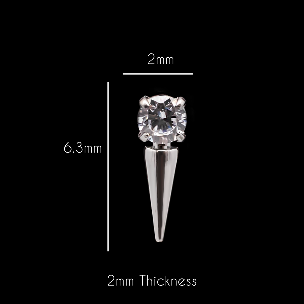 Caden - 16G Internally Threaded End | Body Jewelry | Wiccan Center