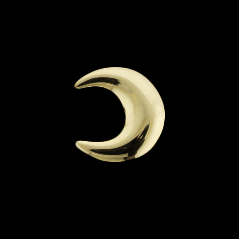 Nyx - 14KT Gold Threadless End | Threadless End | Wiccan Center