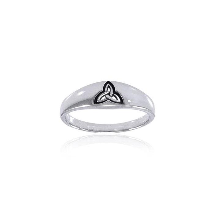 Celtic Triquetra Sterling Silver Ring TRI063