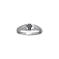 Celtic Cross Knotwork Sterling Silver Ring TRI075