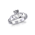 Celtic Claddagh Sterling Silver Ring TRI1207