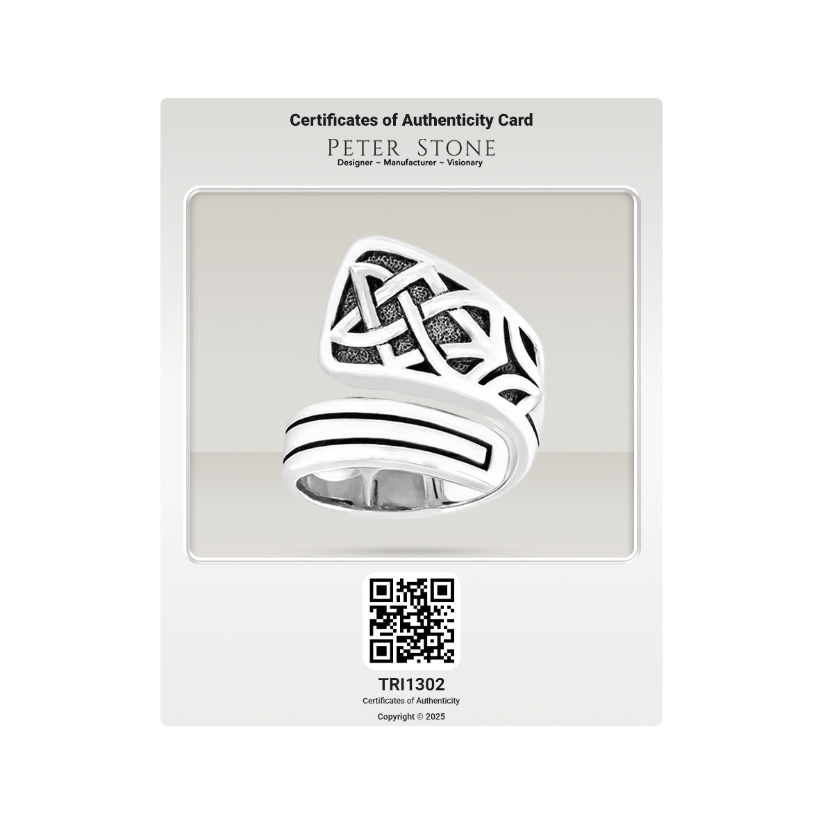 Celtic Spoon Ring TRI1302