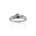 Celtic Claddagh Sterling Silver Ring TRI1313