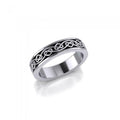 Celtic Knotwork Silver Ring TRI1345