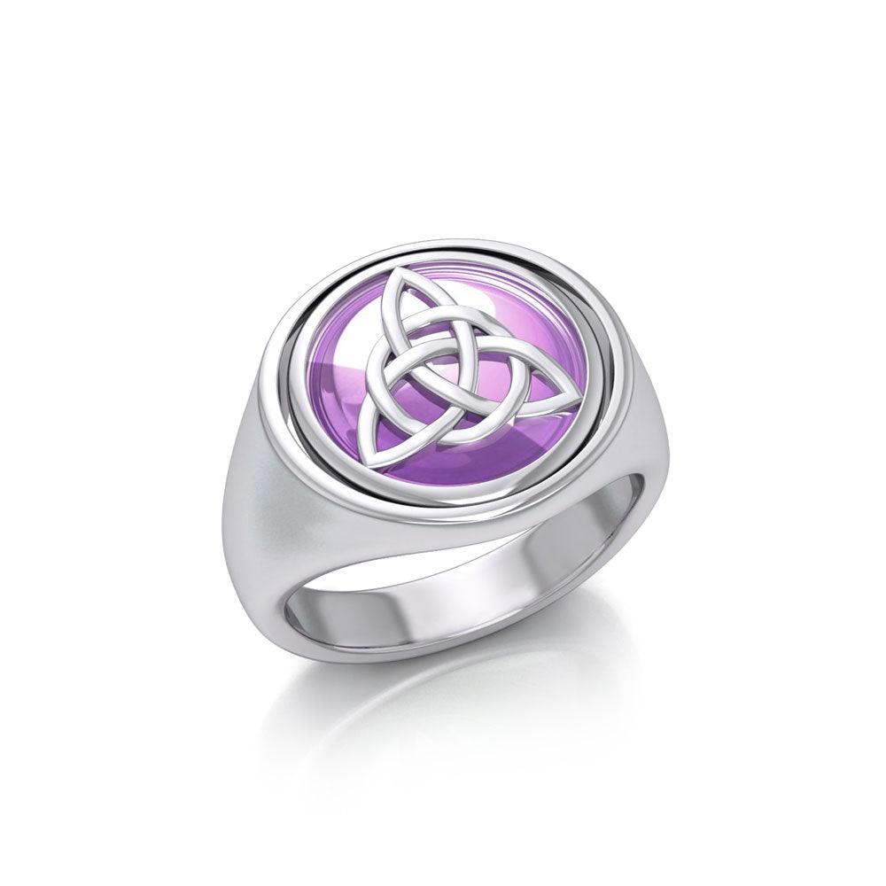 Celtic Triquetra Flip Ring TRI151 | Ring | Wiccan Center