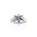 Celtic Fairy Triquetra Sterling Silver Ring TRI1540