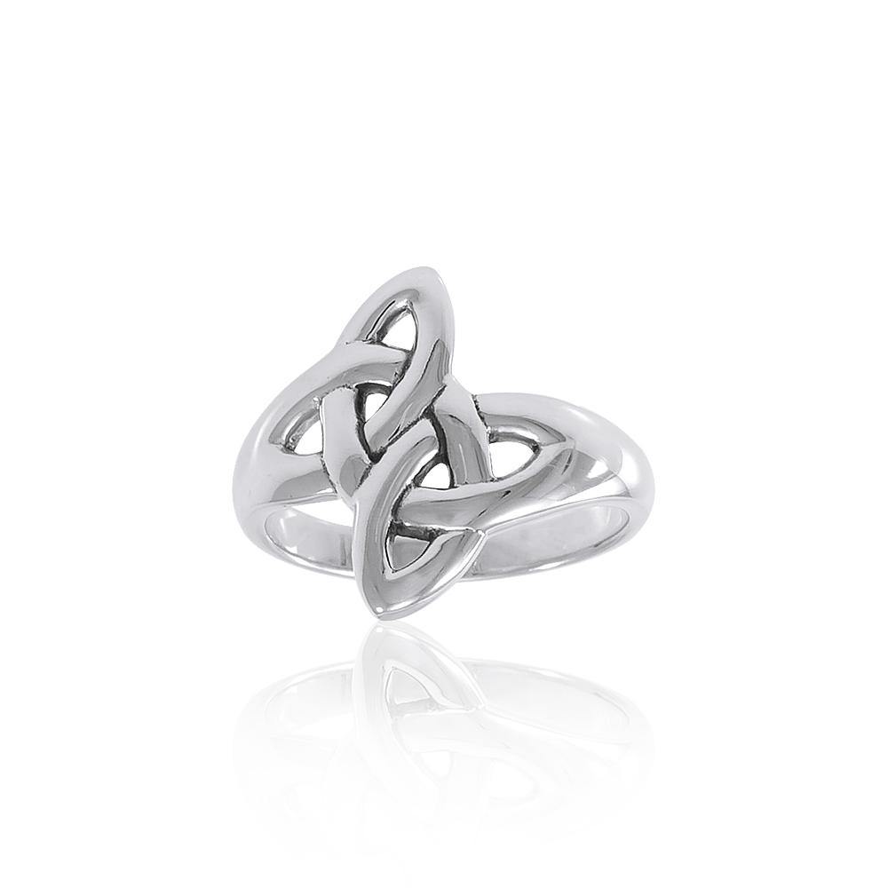 Celtic Knot Sterling Silver Ring TRI1553
