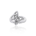 Celtic Knot Sterling Silver Ring TRI1553