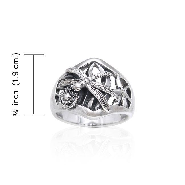 Dragonfly Silver Ring TRI165
