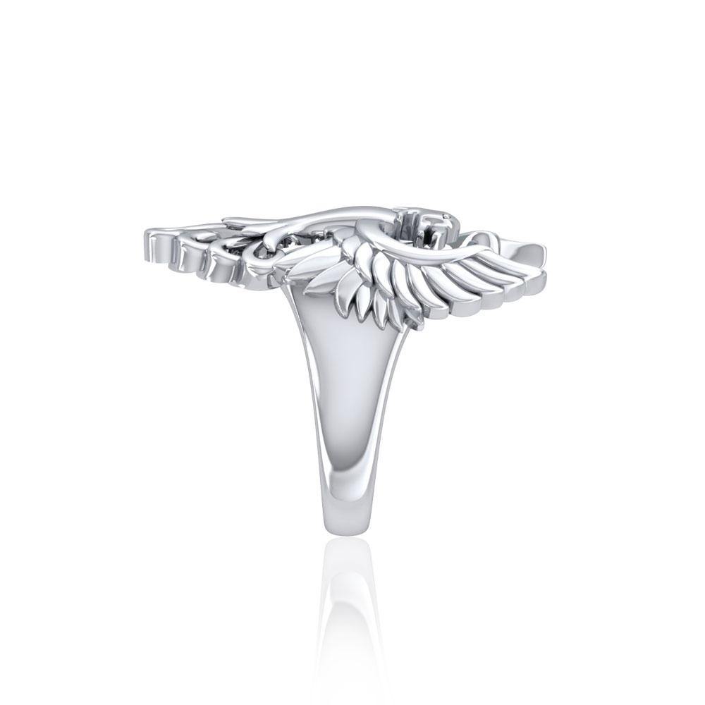 Majestic Phoenix Sterling Silver Ring TRI1743
