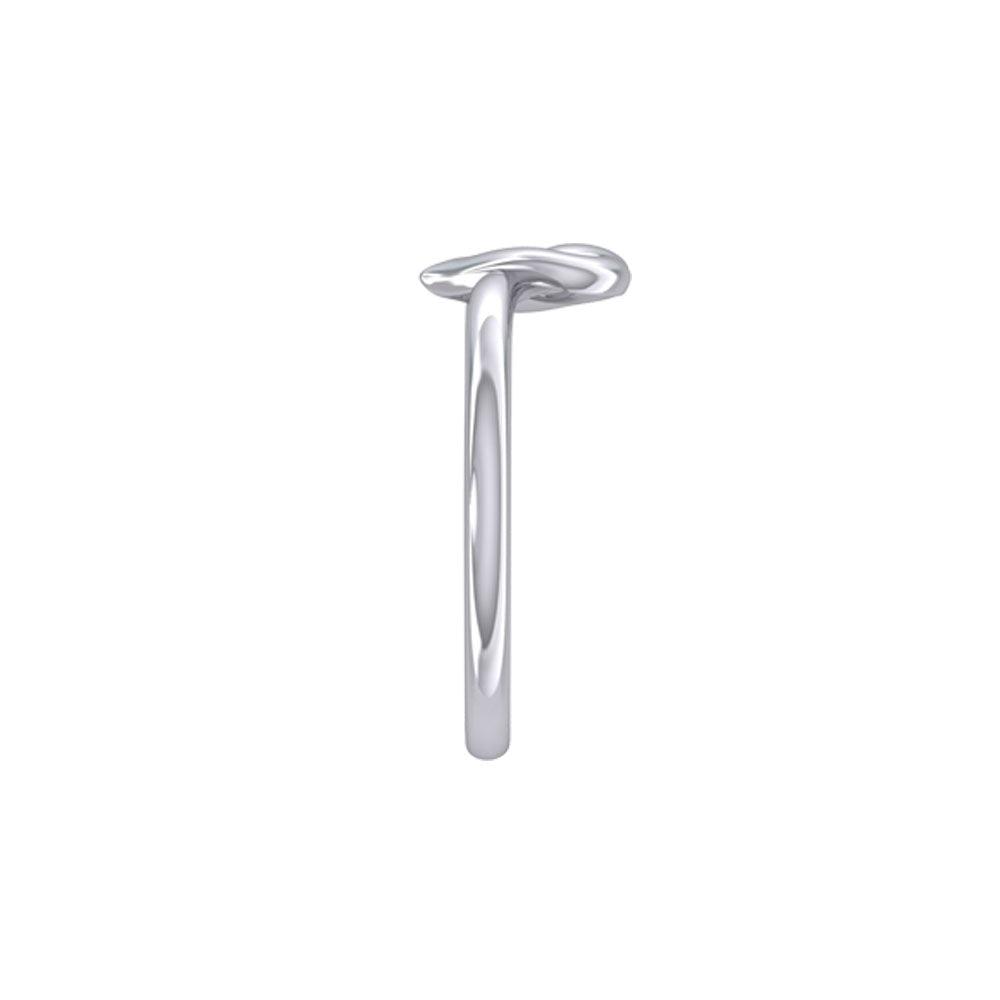 Celtic Heart Sterling Silver Ring TRI2390