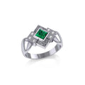 Celtic Trinity Knot Sterling Silver Ring TRI353
