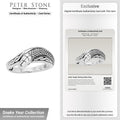 Celtic Snake Sterling Silver Ring TRI559