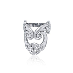 The deity’s pervasive energy Silver Celtic Triquetra Ring TRI634 | Ring | Wiccan Center