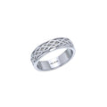Celtic Spinner Band Ring TRI769