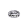 Celtic Triquetra Spinner Ring TRI884