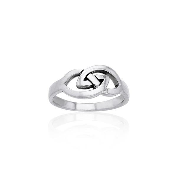 Celtic Knot Silver Ring TRI888