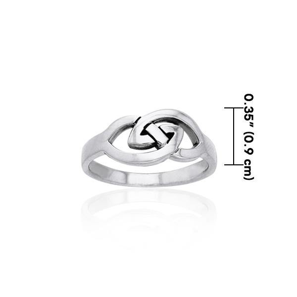 Celtic Knot Silver Ring TRI888