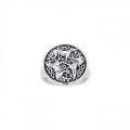 Celtic Knot Horse Sterling Silver Ring TRI901