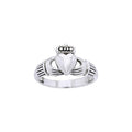 Claddagh Sterling Silver Ring TRI965