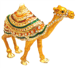 Gold Camel- Bejeweled Trinket Box | GIFTS REGALOS | Wiccan Center