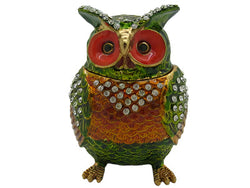 Chubby Owl Bejeweled Trinket Box | GIFTS REGALOS | Wiccan Center