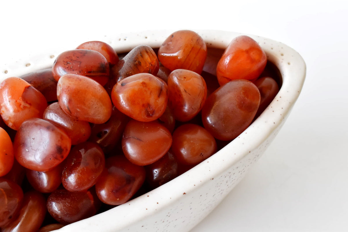 Carnelian Tumbled Stone | Tumbled Stones & Chips | Wiccan Center