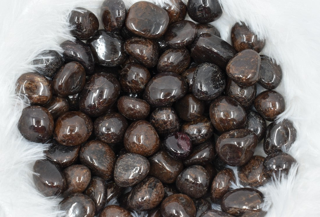Garnet Tumbled Stone A Grade, Small Tumbled  Crystals, 1pc, 2,3,5 and 10pcs