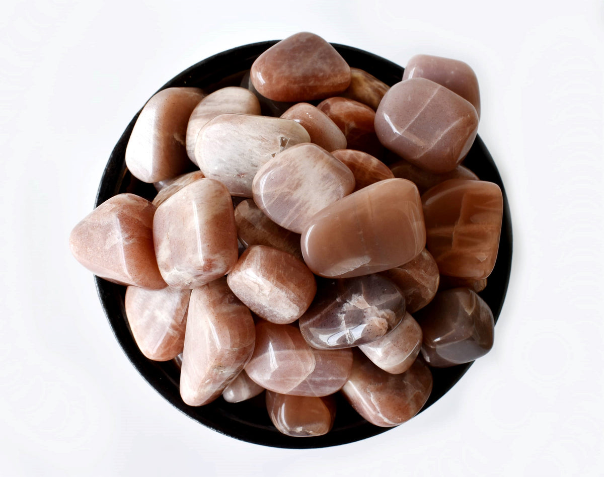 Moonstone Tumbled Crystals(Creativity and Emotional Understanding) | | Wiccan Center