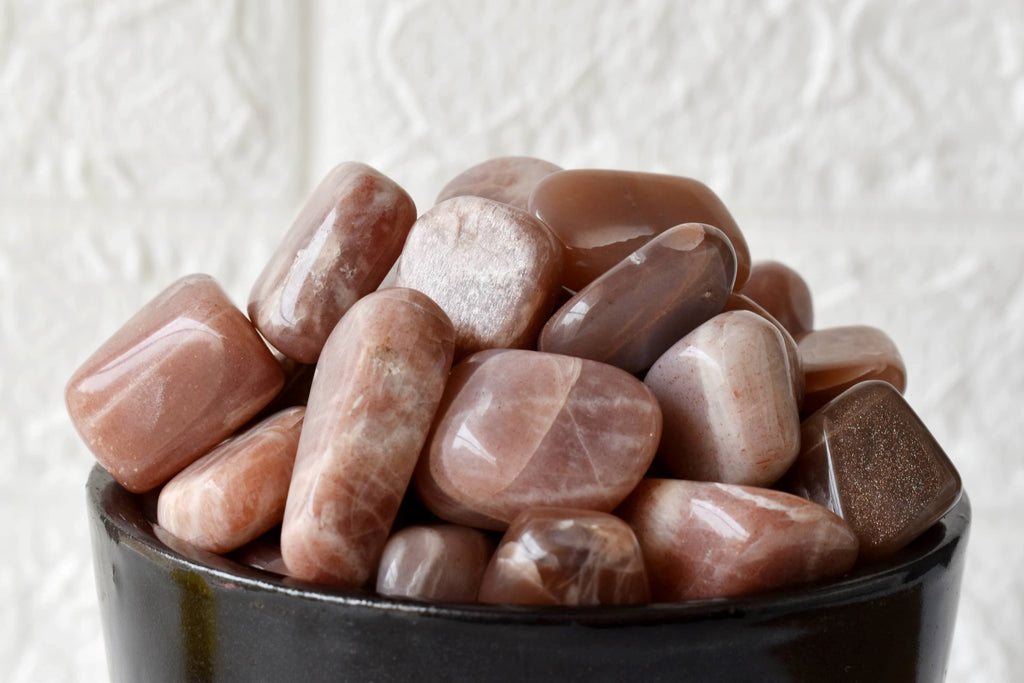 Moonstone Tumbled Crystals(Creativity and Emotional Understanding) | | Wiccan Center