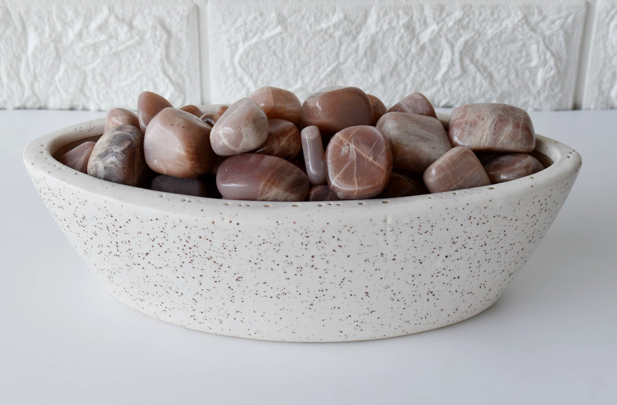 Moonstone Tumbled Crystals(Creativity and Emotional Understanding) | | Wiccan Center