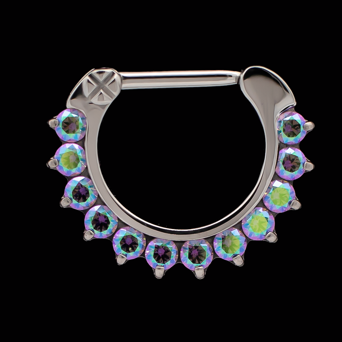 Urla - Titanium Septum Clicker | Body Jewelry | Wiccan Center