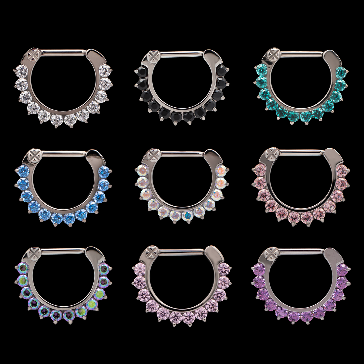 Urla - Titanium Septum Clicker | Body Jewelry | Wiccan Center