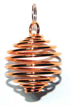 Copper Round Treasure Spiral | Treasure Spirals | Wiccan Center