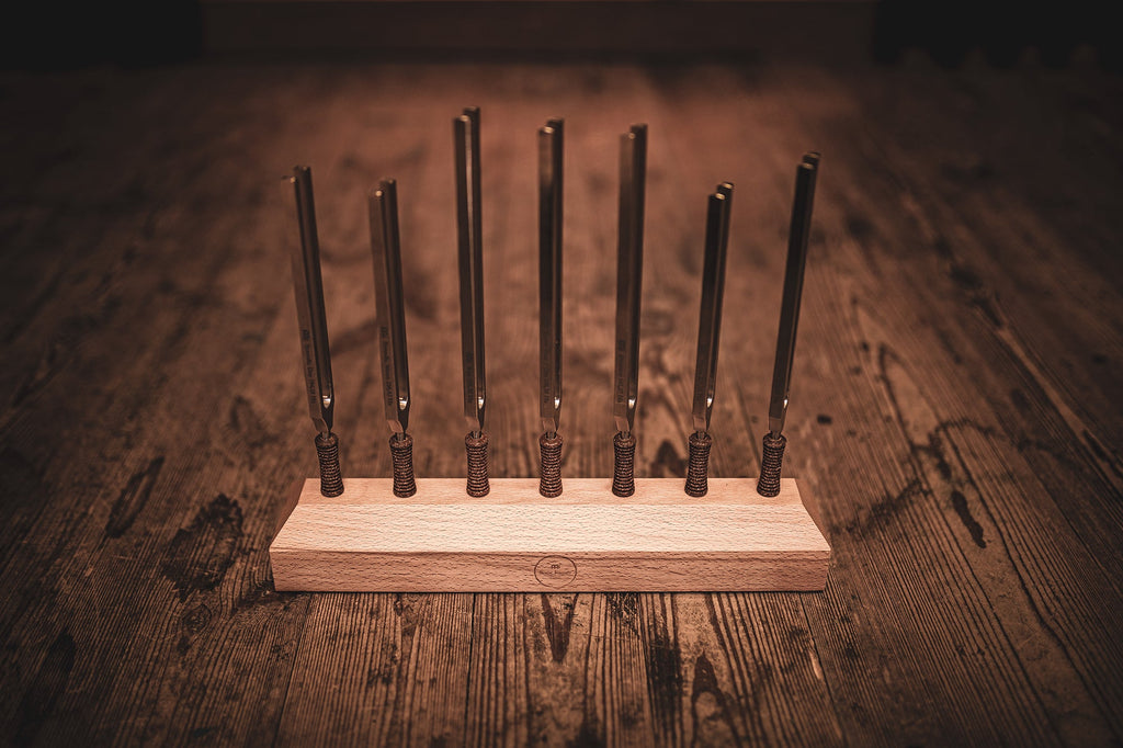 7-Piece Planetary Tuned Therapy Tuning Fork Chakra Set incl. Holder | | Wiccan Center