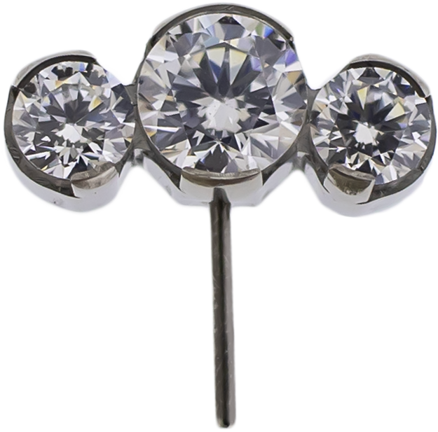 Dahlia- Front Facing Threadless End | Body Jewelry | Wiccan Center